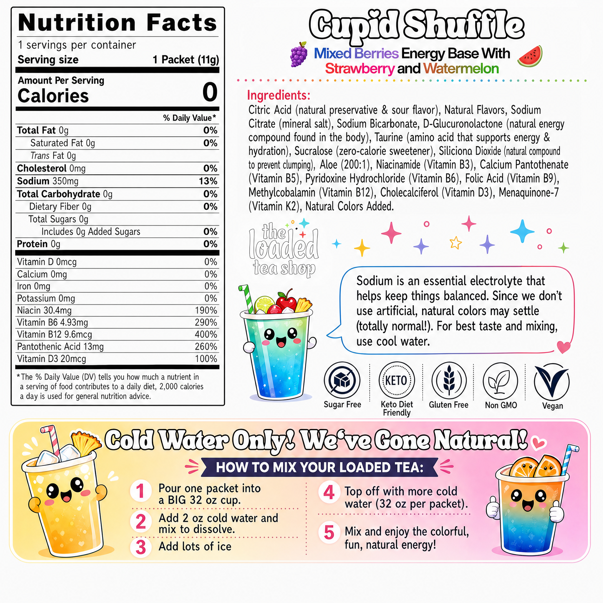 Cupid Shuffle (Caffeine-Free) - Shop Tea Mixes