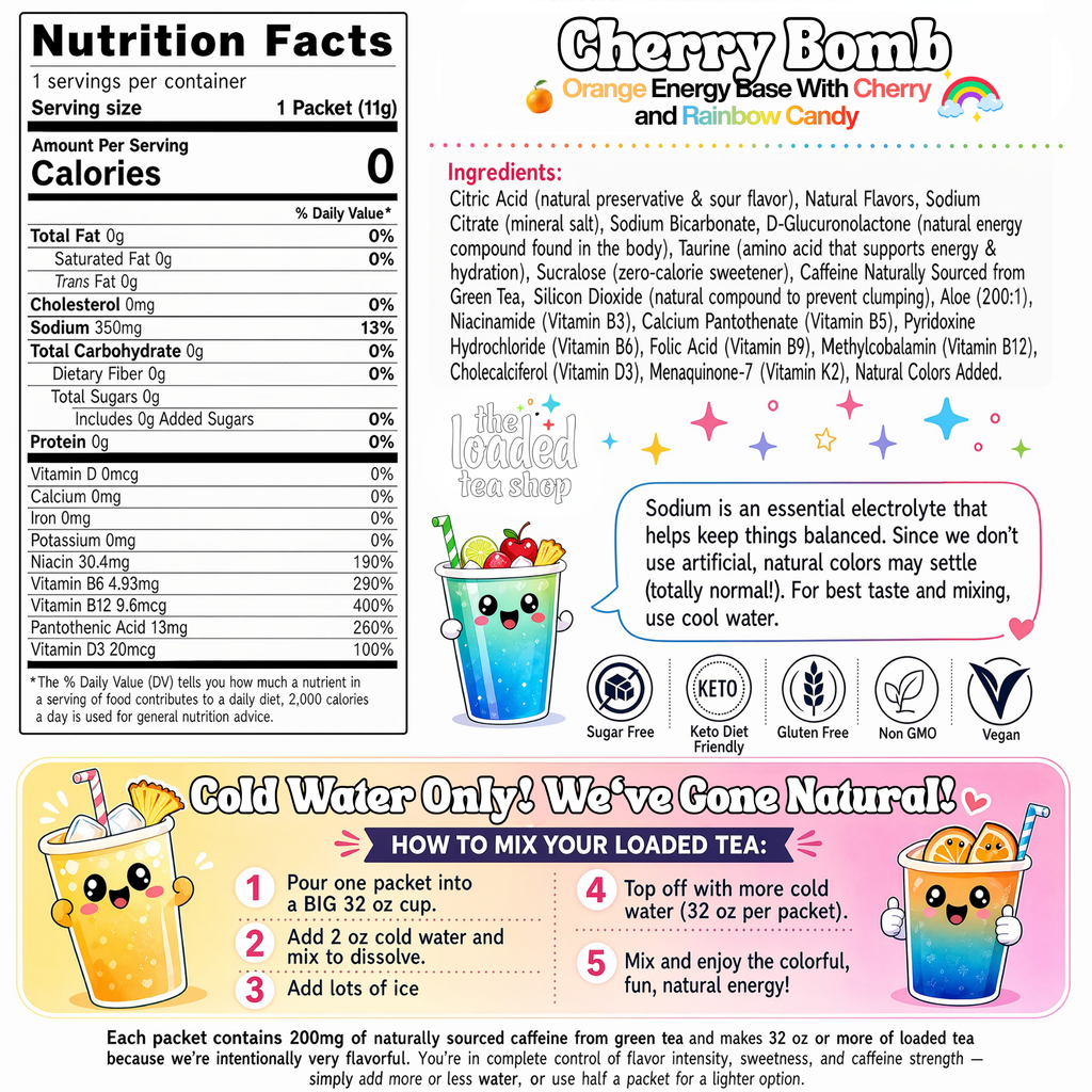 Cherry Bomb - Flavor Lineup Ready