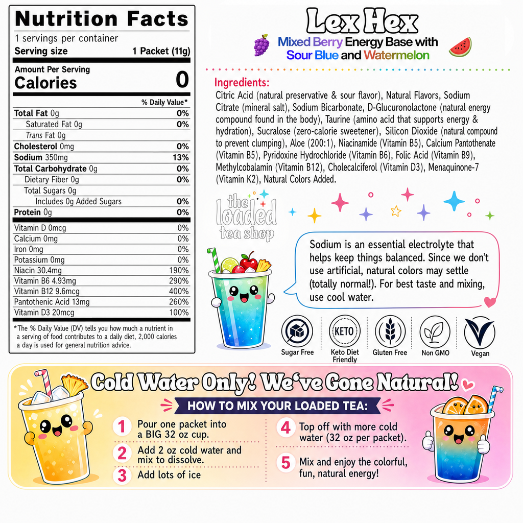 Lex Hex (Caffeine-Free) - Quick Tea Break