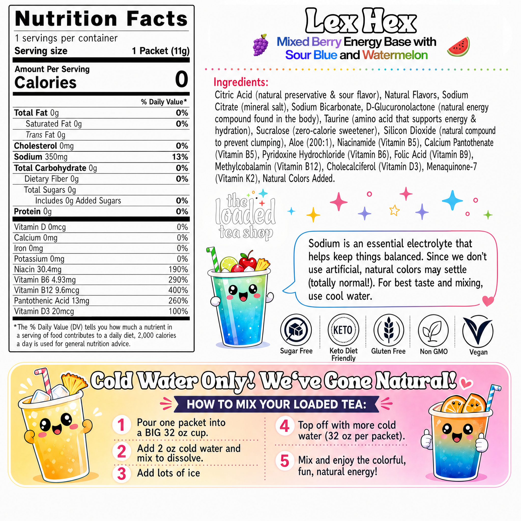 Lex Hex (Caffeine-Free) - Quick Tea Break