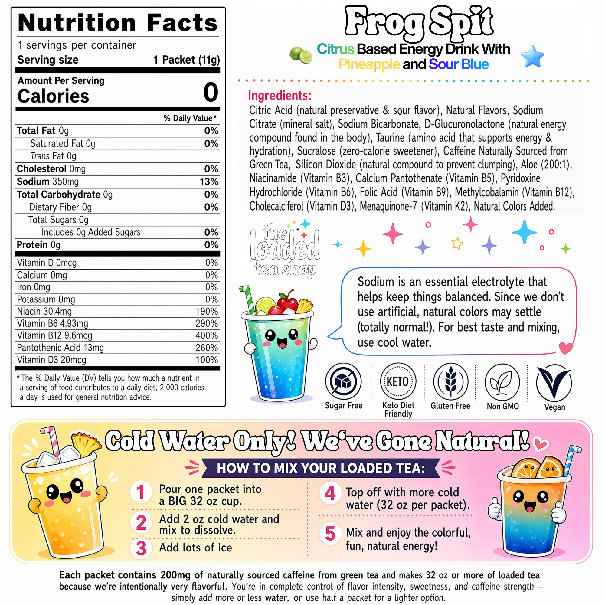 50 Case Frog Spit - Tea Daily