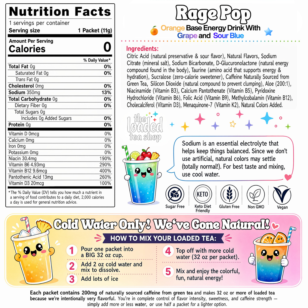 Rage Pop - Flavor in Every Sip
