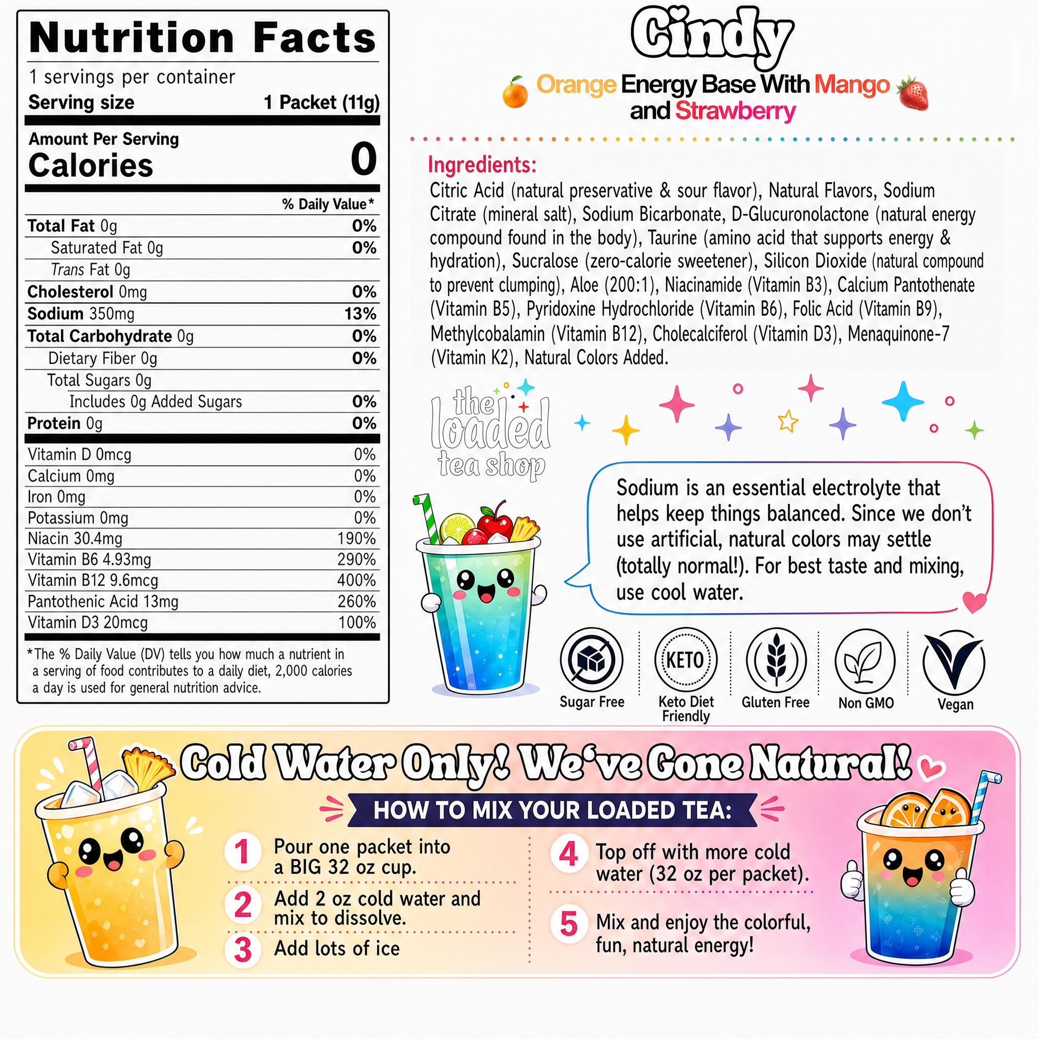 Cindy (Caffeine-Free) - Sip Your Day