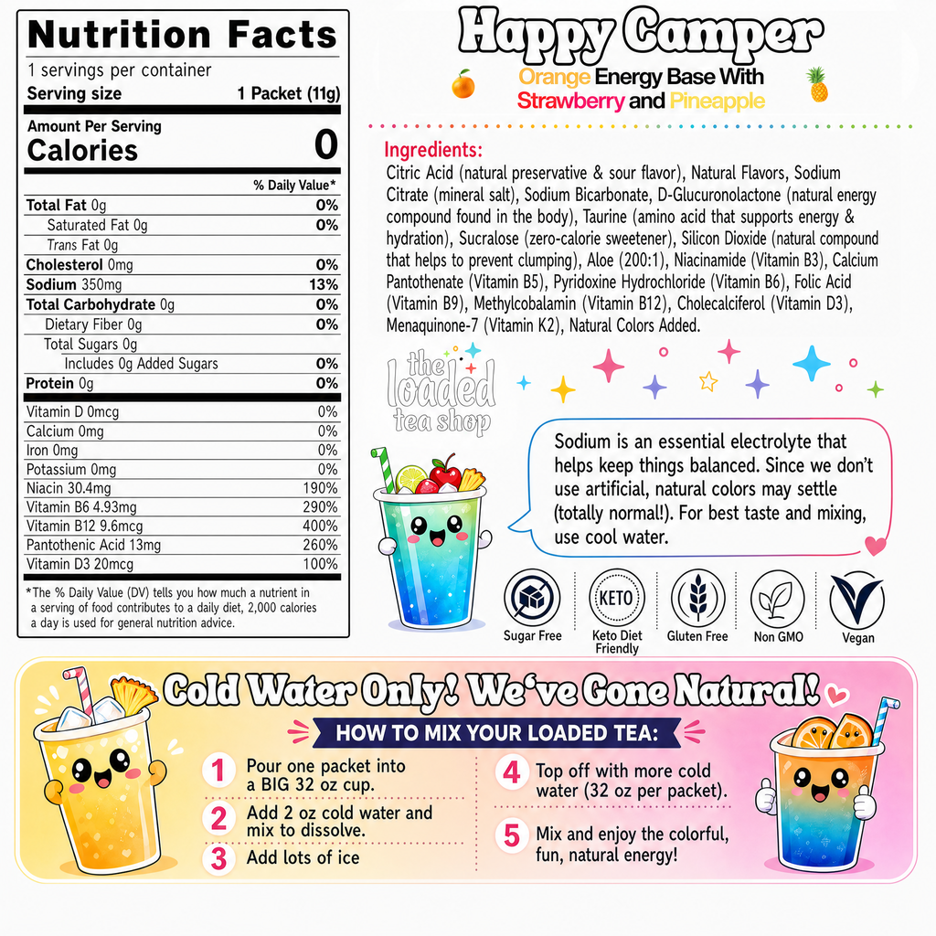 Happy Camper (Caffeine-Free) - Keep Sipping