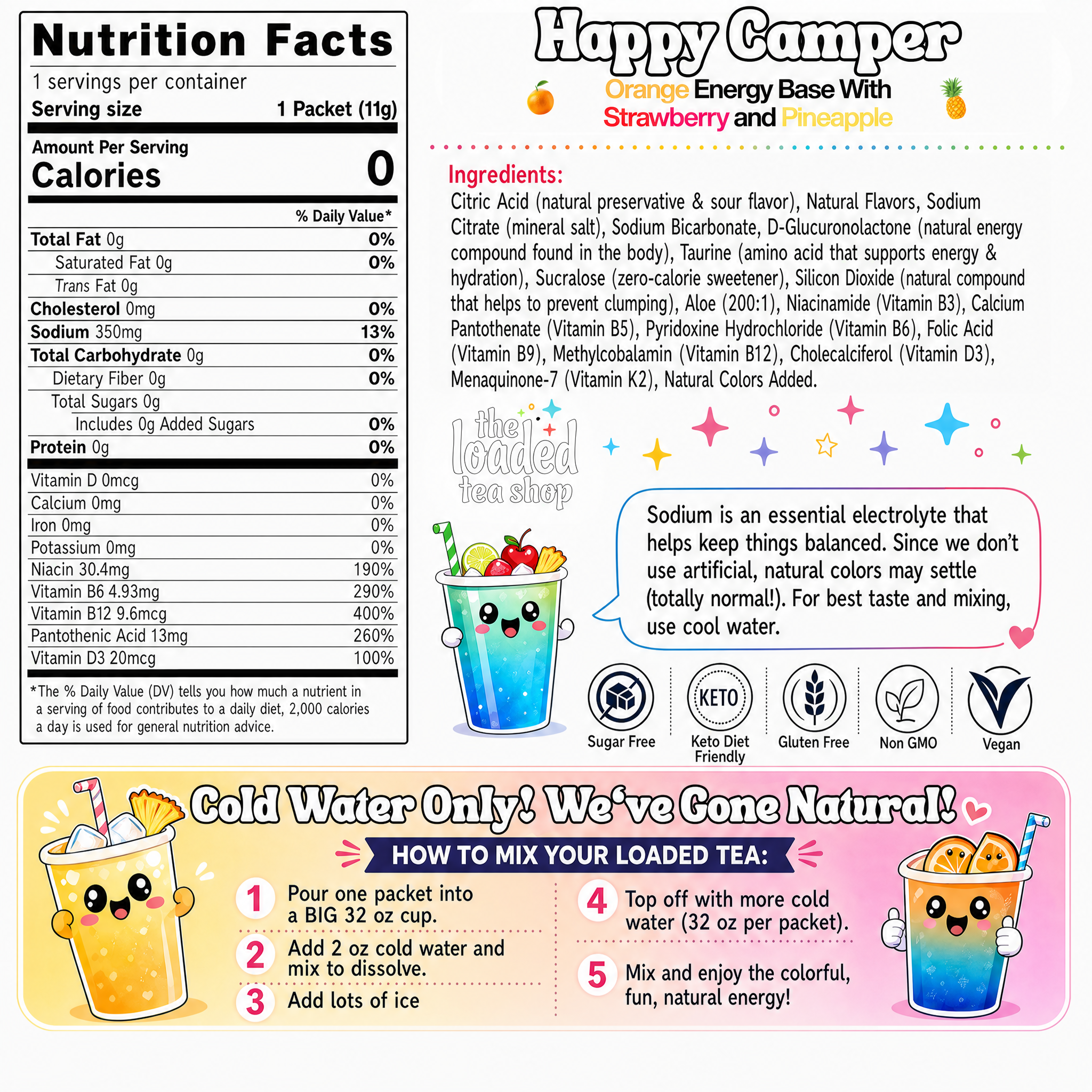 Happy Camper (Caffeine-Free) - Keep Sipping