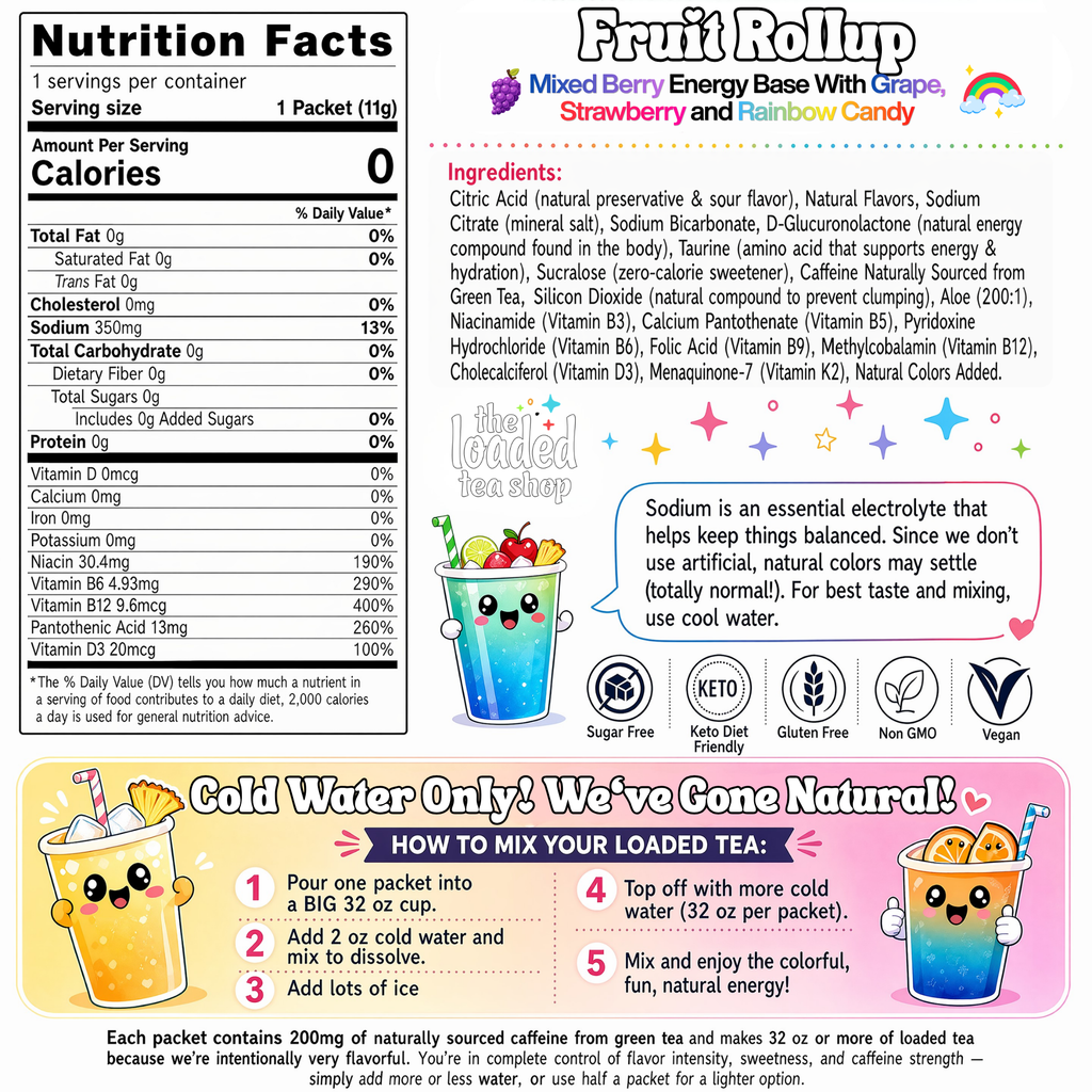 Fruit Rollup - Tea Time Ready