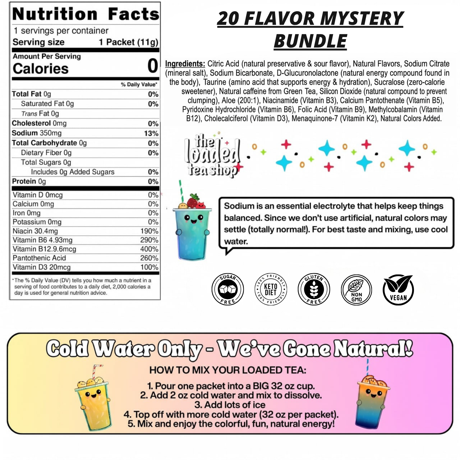 20 Flavor Mystery Bundle - Sips Made Simple
