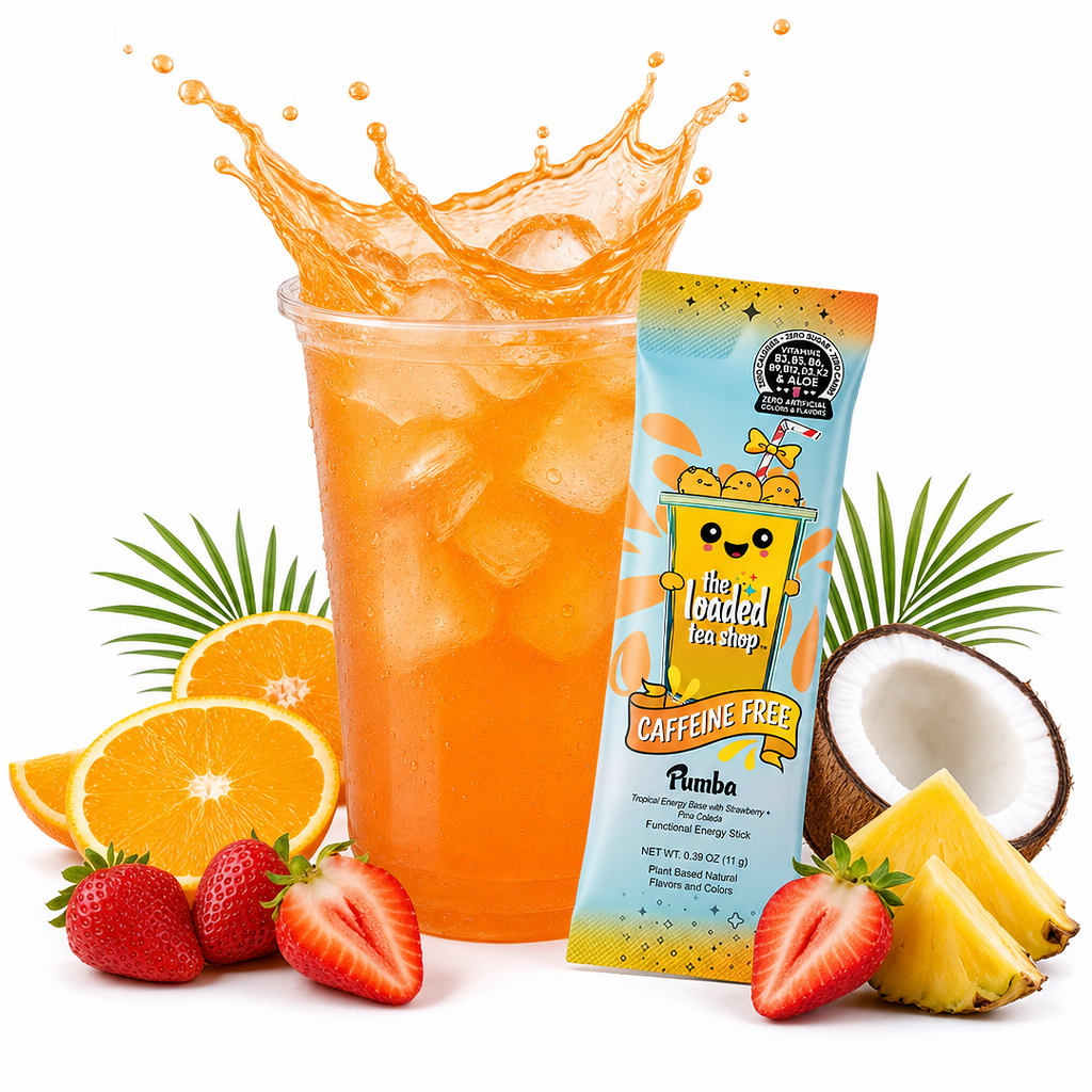 Pumba Caffeine-Free Tea | Tropical Flavor - Flavor Moment Daily