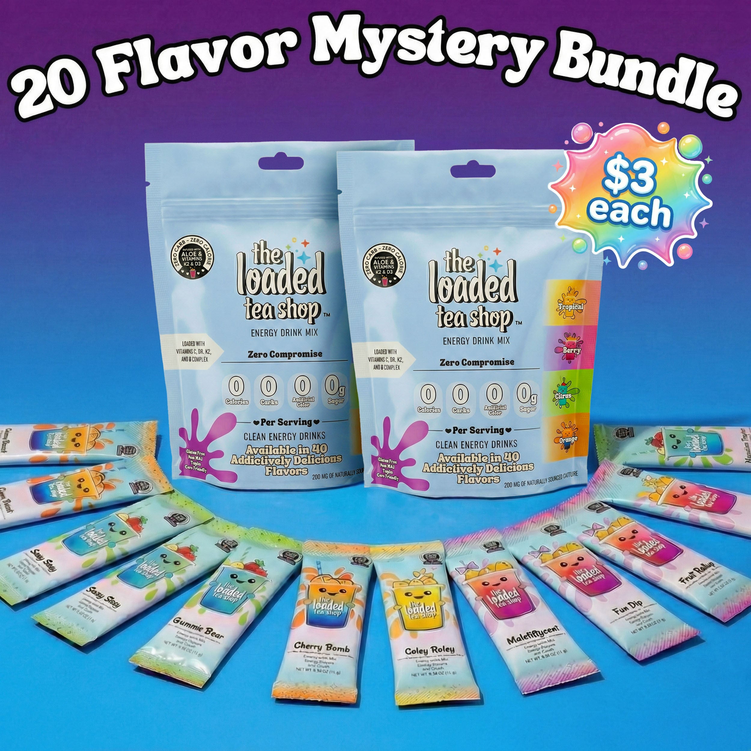 20 Flavor Mystery Bundle - Sips Made Simple