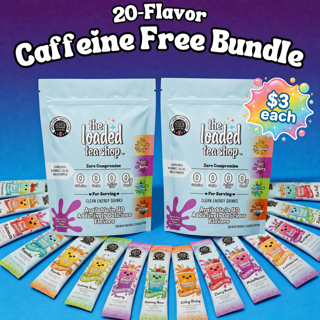 20 Flavor Bundle (Caffeine-Free) - Sips On Hand